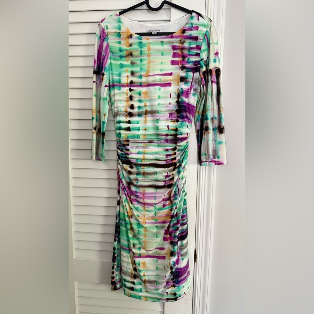 Kay Unger Cream Sophistication Dress